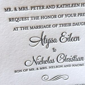 Invitations letterpress wedding custom printing press love rich mospensstudio elegant mospens ll studio heidelberg lush impression ink cotton looks amazing