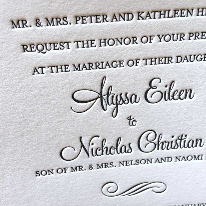 Invitations letterpress wedding custom printing press love rich mospensstudio elegant mospens ll studio heidelberg lush impression ink cotton looks amazing
